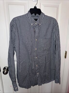 Men’s XL Banana Republic Untucked Slim Fit Button Down Shirt
